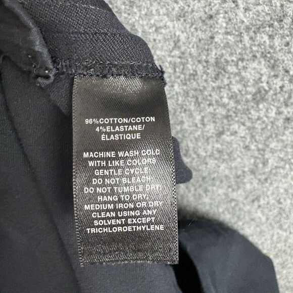 Lafayette 148 Pants Womens Size 10 Black Capsule Staple Crop - Picture 10 of 11